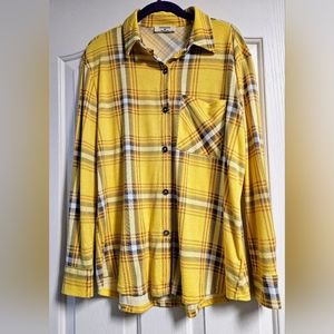 Zenana Plaid Button Up